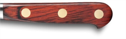 Couteau Santoku SABATIER Saveur alvéolé 100% forgé 18cm rivets laiton