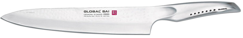 Couteau de chef japonais Global Sai 06 lame martelée 25cm