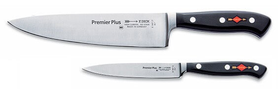 Coffret 2 couteaux professionnels Dick Premier Plus forgés chef+office