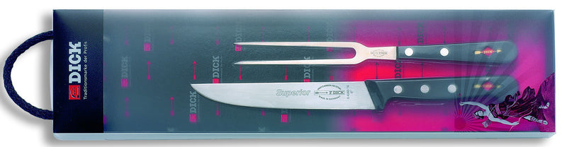 Coffret de découpe professionnels Dick Superior couteau + fourchette