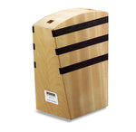 Bloc en bois magnétique 4 couteaux + 1 ciseaux DICK Premier Plus