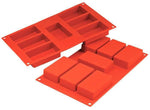 Moule en silicone professionnel Silikomart Silicon Flex 300x175mm 7 cakes
