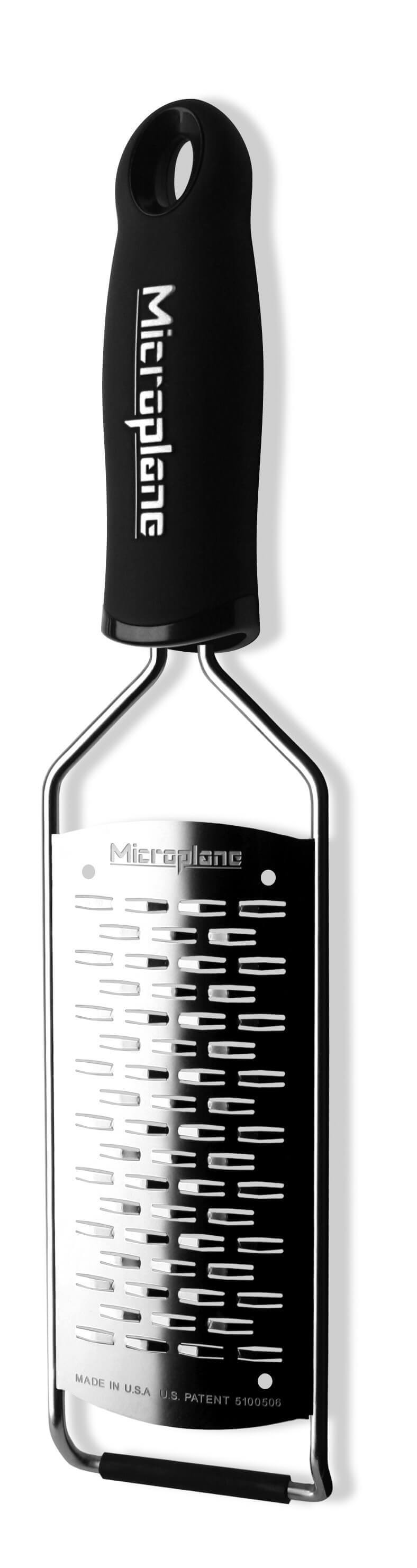 Râpe Microplane Gourmet double tranchant manche noir