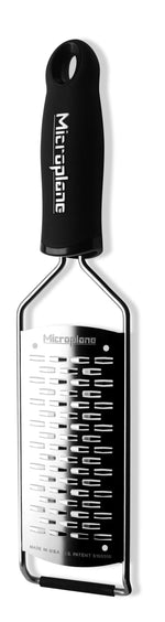 Râpe Microplane Gourmet double tranchant manche noir