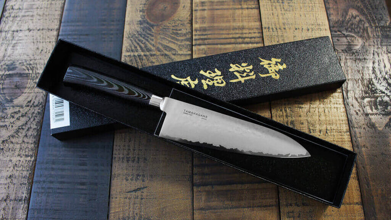 Présentation du couteau de chef japonais Tahamagane Tsubame
