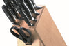 Bloc en bois 6 couteaux forgés + 3 accessoires DICK Premier Plus