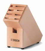 Bloc en bois 6 couteaux forgés + 3 accessoires DICK Premier Plus