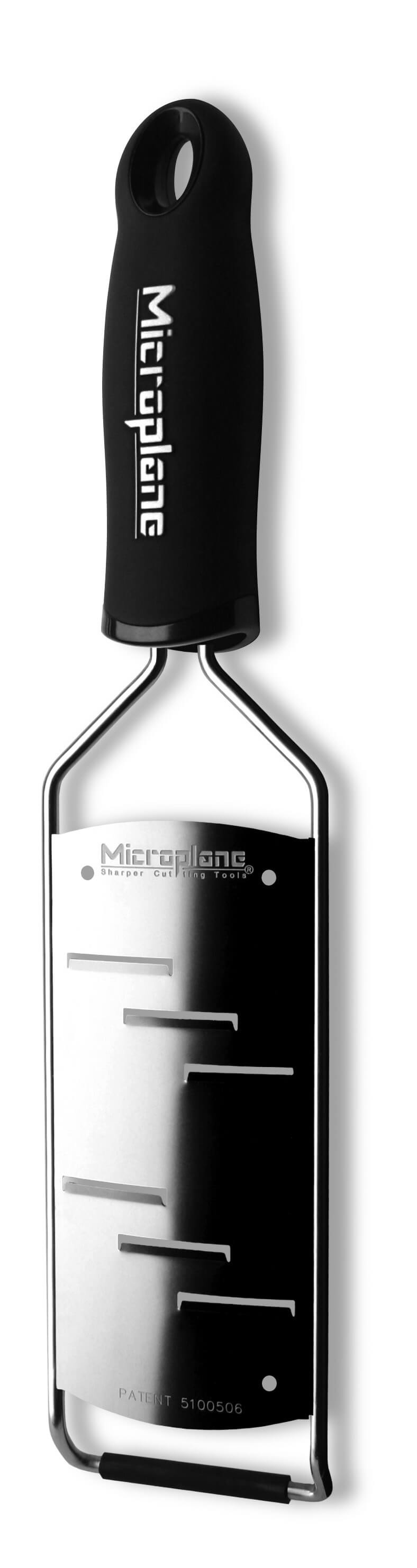 Râpe Microplane Gourmet coupe large manche noir