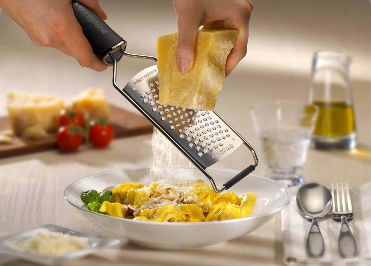 Râpe étoile Microplane Gourmet manche noir