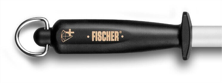 Fusil de boucher mèche ovale "diamant plus" chrome dur 27cm FISCHER