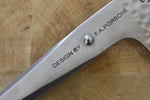 Couteau d'office Chroma Type 301 Design by F.A. Porsche martelé 12cm
