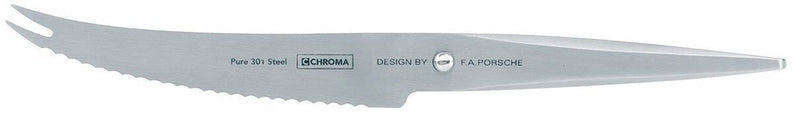 Couteau à fromage Chroma Type 301 Design by F.A. Porsche 12cm
