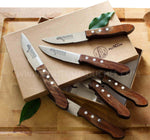 Coffret 6 couteaux à steak Trappeur Au Nain lames dentelées - Qualité française