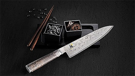 Couteau japonais Gyuto Miyabi 5000MCD67 24cm 132 couches de damas