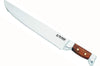 Couteau à poisson denté Au Nain 2 mitres inox manche kotibé 33 cm