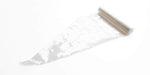 Rouleau de 20 poches à douilles transparentes One Way jetables professionnelles de 41cm