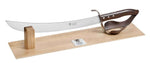 Sabre à champagne Claude Dozorme 34cm design élégant + support de présentation