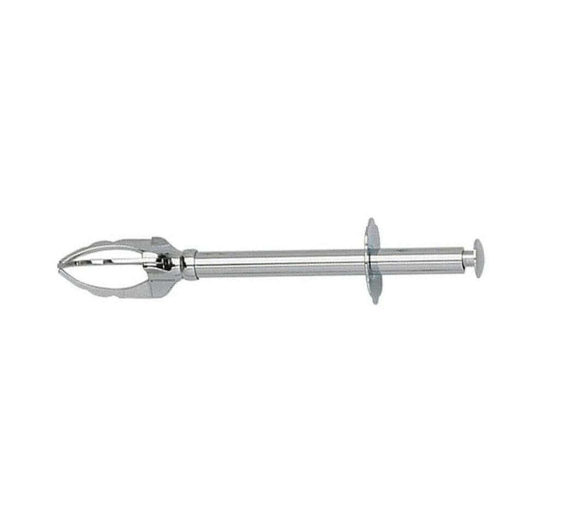 Pince à sucre 3 griffes unie chromée 12 cm
