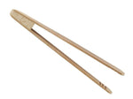 Pince à toasts ergonomique en hêtre 18cm nervurée