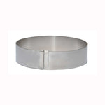 Cercle à entremets extensible inox De Buyer hauteur 4,5cm - 18 à 36cm