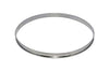 Cercle à tarte De Buyer acier inox bord roulé 10cm - hauteur 2cm
