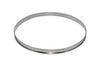 Cercle à tarte De Buyer acier inox bord roulé 24cm - hauteur 2cm