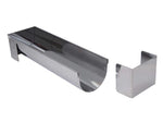 Gouttière multi-usages De Buyer ronde et démontable 30x4x4cm acier inox