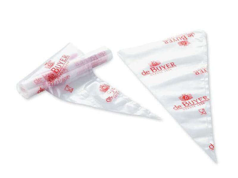 Rouleau de 20 poches à douilles De Buyer en polyéthylène jetables de 40cm