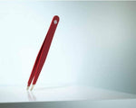 Pince à épiler RUBIS Swiss Line Classic Soft Touch rouge