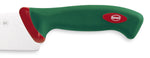 Couteau de boucher professionnel SANELLI Premana lame 33cm manche vert