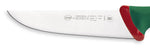 Couteau de boucher professionnel SANELLI Premana lame 18cm manche vert