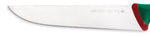 Couteau de boucher professionnel SANELLI Premana lame 27cm manche vert