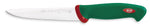 Couteau à désosser professionnel SANELLI Premana lame rigide 16cm manche vert