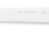 Couteau à pain professionnel SANELLI Premana lame dentelée 32cm manche vert