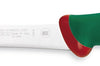 Couteau à dépouiller professionnel SANELLI Premana lame 18cm manche vert