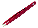 Pince à épiler RUBIS Swiss Line Classic Soft Touch rouge