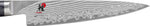 Couteau d'office japonais long Miyabi 5000FCD lame 11cm damas 48 couches manche pakkawood
