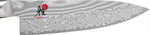 Couteau de chef japonais Miyabi 5000FCD lame 16cm damas 48 couches manche pakkawood