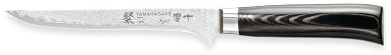Couteau à désosser japonais Tamahagane Kyoto lame 16cm acier damas VG5