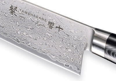 Couteau à désosser japonais Tamahagane Kyoto lame 16cm acier damas VG5