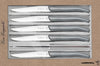 Coffret 6 couteaux à steak dentelés LOU LAGUIOLE Sky manches gris