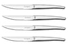 Coffret 6 couteaux à steak dentelés LOU LAGUIOLE Jet tout inox