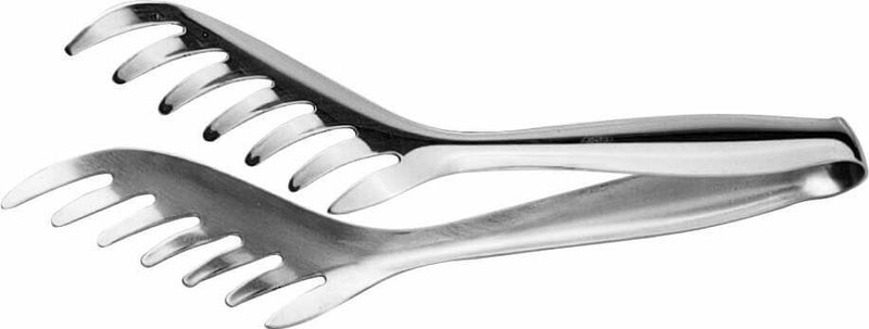 Pince à spaghettis ergonomique 19cm tout inox conception monobloc