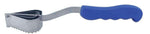 Ecailleur à poisson Fischer 16cm système double lame manche bleu
