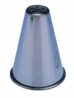 Douille à Nid / Vermicelle acier inox spéciale pâtisserie 3mm