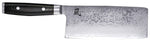 Couteau de chef chinois japonais Yaxell RAN lame 19cm damas 69 couches