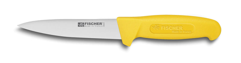 Couteau à saigner professionnel Fischer HACCP 14cm manche jaune