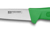 Couteau à saigner professionnel Fischer HACCP 17cm manche vert