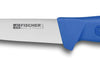 Couteau à saigner professionnel Fischer HACCP 17cm manche bleu