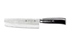 Couteau nakiri japonais Tamahagane Tsubame lame martelée 18cm acier VG5